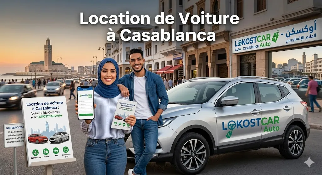 Location de Voiture à Casablanca : Votre Guide Complet avec LOKOSTCAR Auto